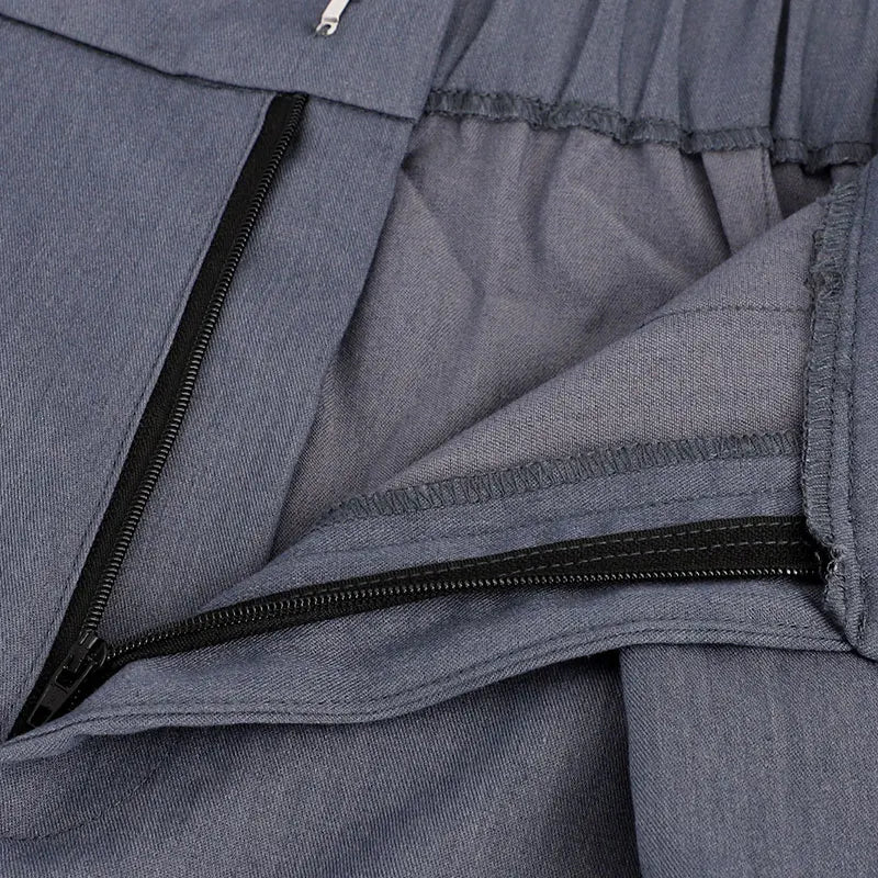 Summer New Women's Trousers Streetwear Fashion Zippers Casual Slim Versatile Pants Clothing Casual Slim Female Simple Trousers