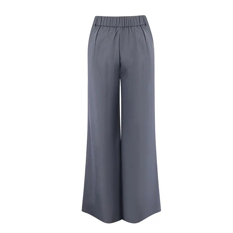 Summer New Women's Trousers Streetwear Fashion Zippers Casual Slim Versatile Pants Clothing Casual Slim Female Simple Trousers